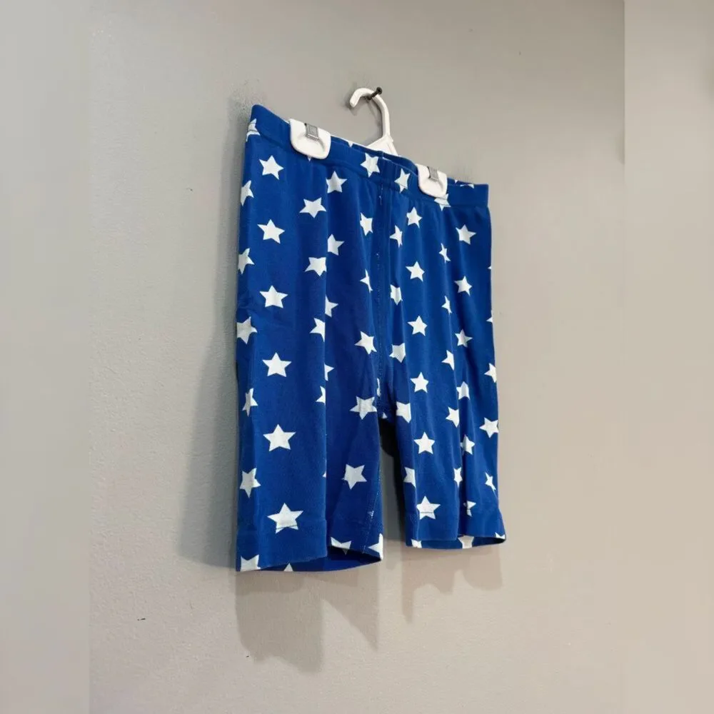 Kids Hanna Andersson Stars & Stripes Tank Pajama Set Size 14 EUC